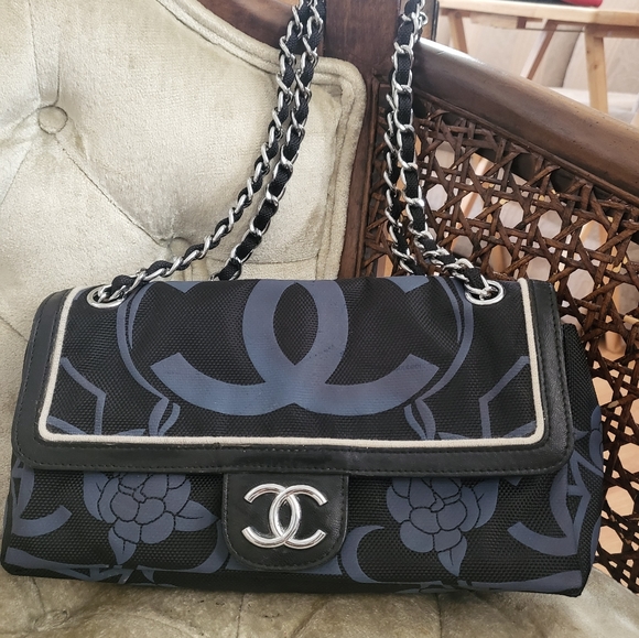 Bags Chanel Flower Printed Flap Bag Poshmark